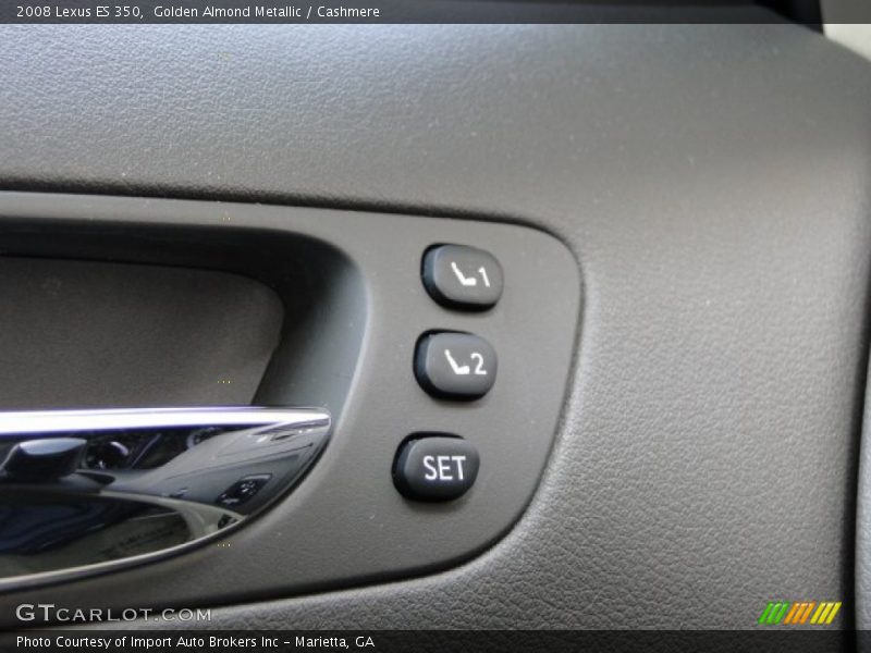 Golden Almond Metallic / Cashmere 2008 Lexus ES 350