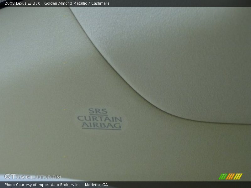 Golden Almond Metallic / Cashmere 2008 Lexus ES 350