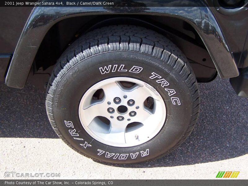 Black / Camel/Dark Green 2001 Jeep Wrangler Sahara 4x4