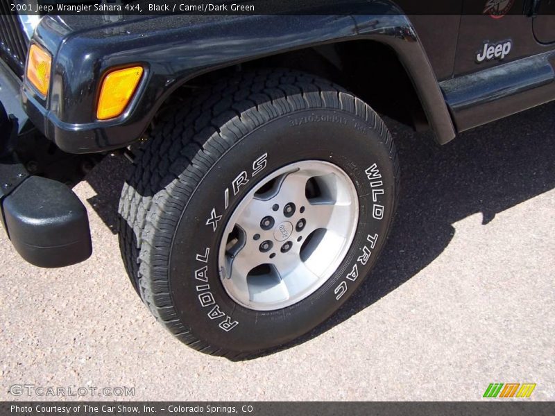 Black / Camel/Dark Green 2001 Jeep Wrangler Sahara 4x4