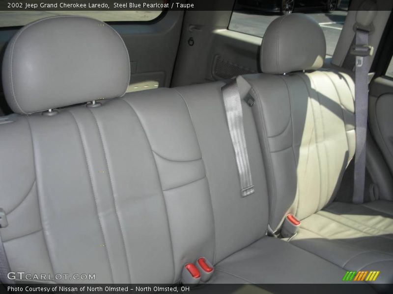Steel Blue Pearlcoat / Taupe 2002 Jeep Grand Cherokee Laredo