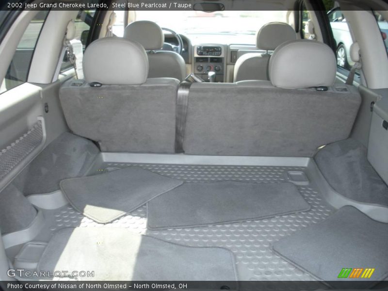 Steel Blue Pearlcoat / Taupe 2002 Jeep Grand Cherokee Laredo