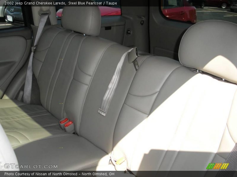 Steel Blue Pearlcoat / Taupe 2002 Jeep Grand Cherokee Laredo