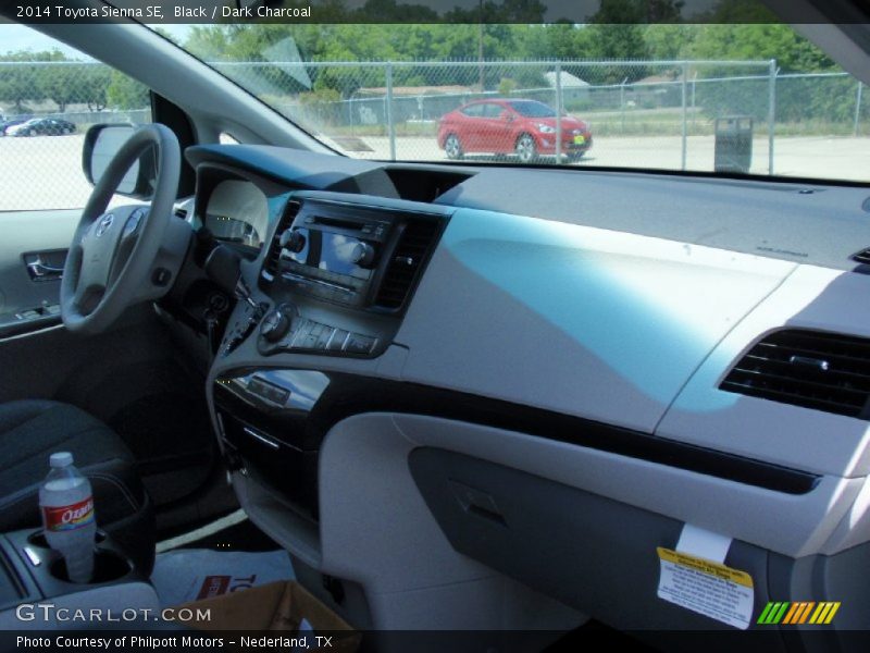 Black / Dark Charcoal 2014 Toyota Sienna SE