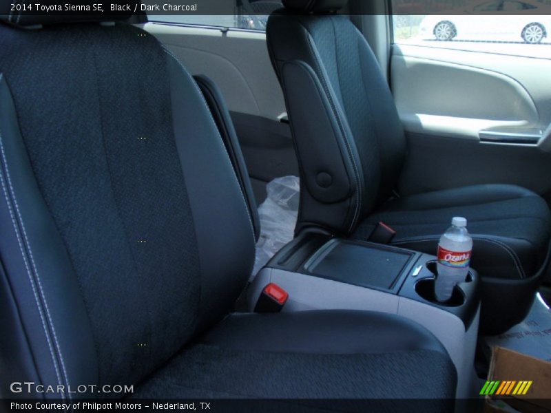 Black / Dark Charcoal 2014 Toyota Sienna SE