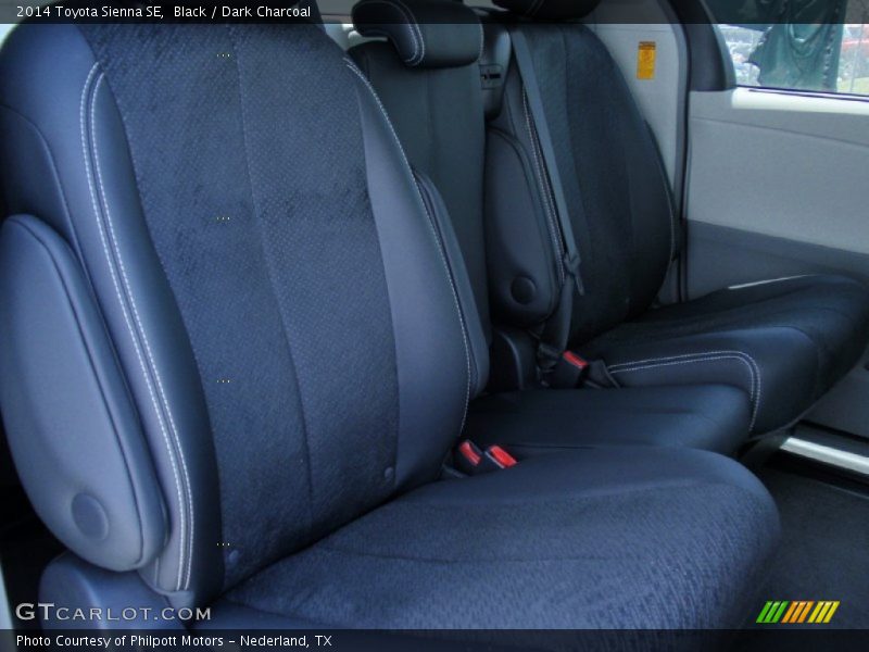 Black / Dark Charcoal 2014 Toyota Sienna SE