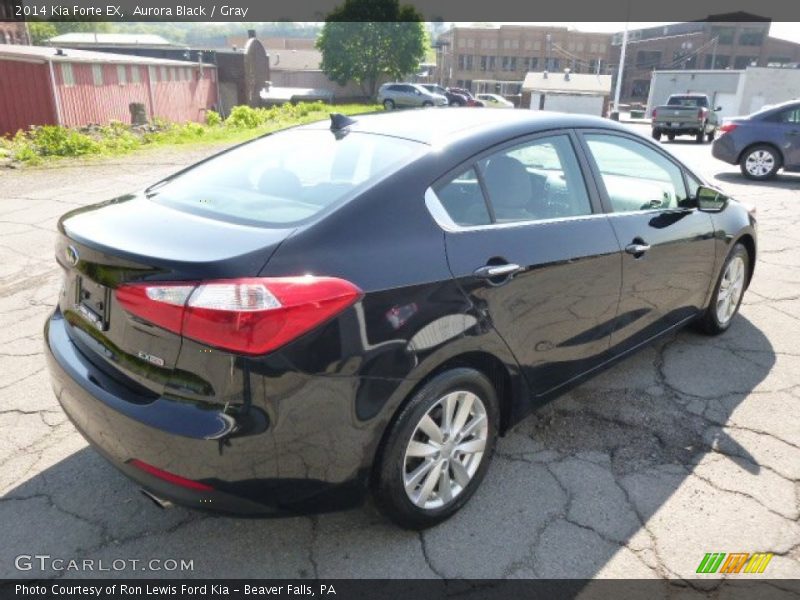 Aurora Black / Gray 2014 Kia Forte EX