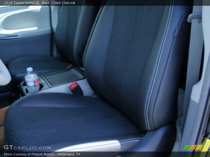 Black / Dark Charcoal 2014 Toyota Sienna SE