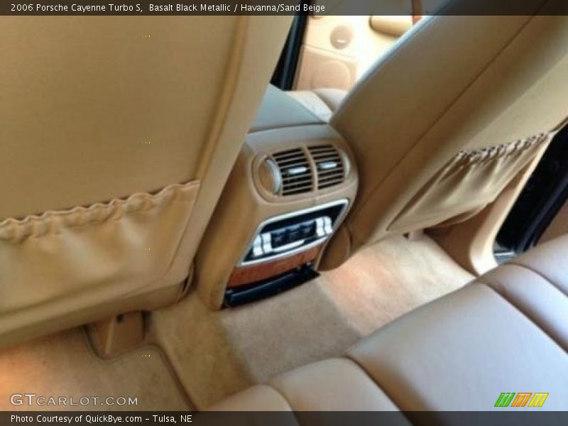 Basalt Black Metallic / Havanna/Sand Beige 2006 Porsche Cayenne Turbo S