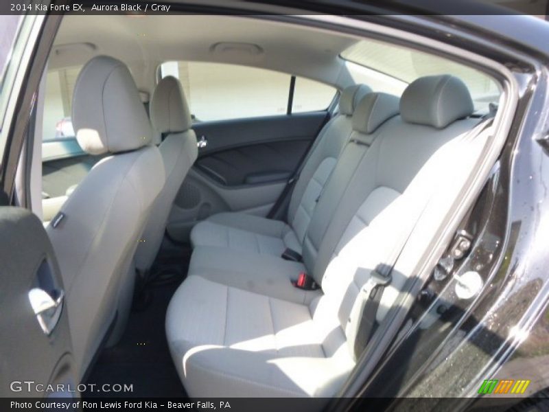 Aurora Black / Gray 2014 Kia Forte EX