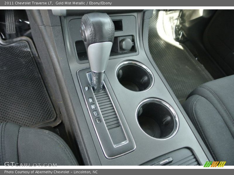Gold Mist Metallic / Ebony/Ebony 2011 Chevrolet Traverse LT