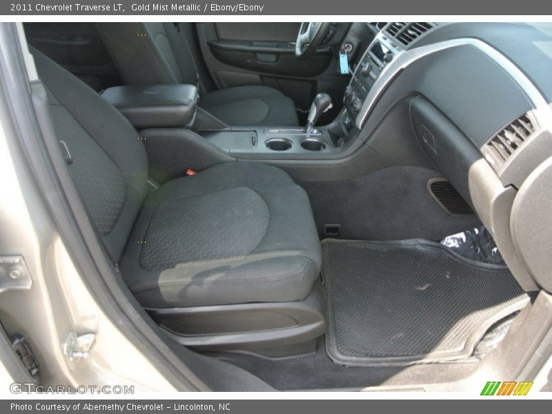 Gold Mist Metallic / Ebony/Ebony 2011 Chevrolet Traverse LT
