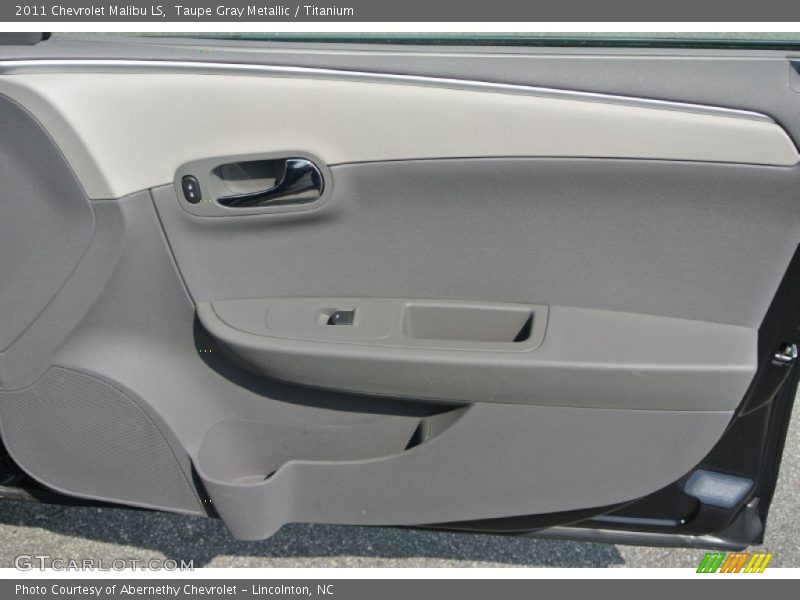Taupe Gray Metallic / Titanium 2011 Chevrolet Malibu LS