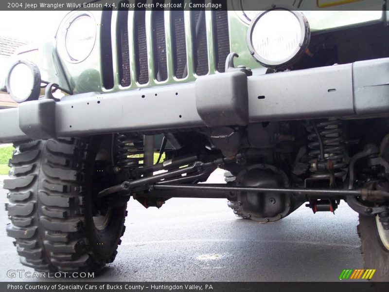 Moss Green Pearlcoat / Camouflage 2004 Jeep Wrangler Willys Edition 4x4