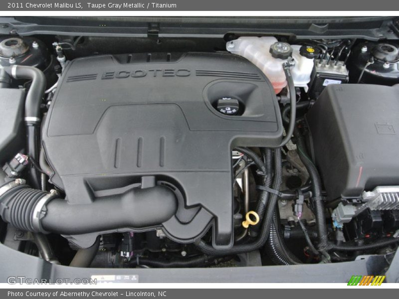 Taupe Gray Metallic / Titanium 2011 Chevrolet Malibu LS
