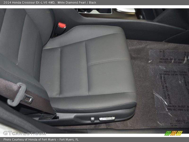 White Diamond Pearl / Black 2014 Honda Crosstour EX-L V6 4WD