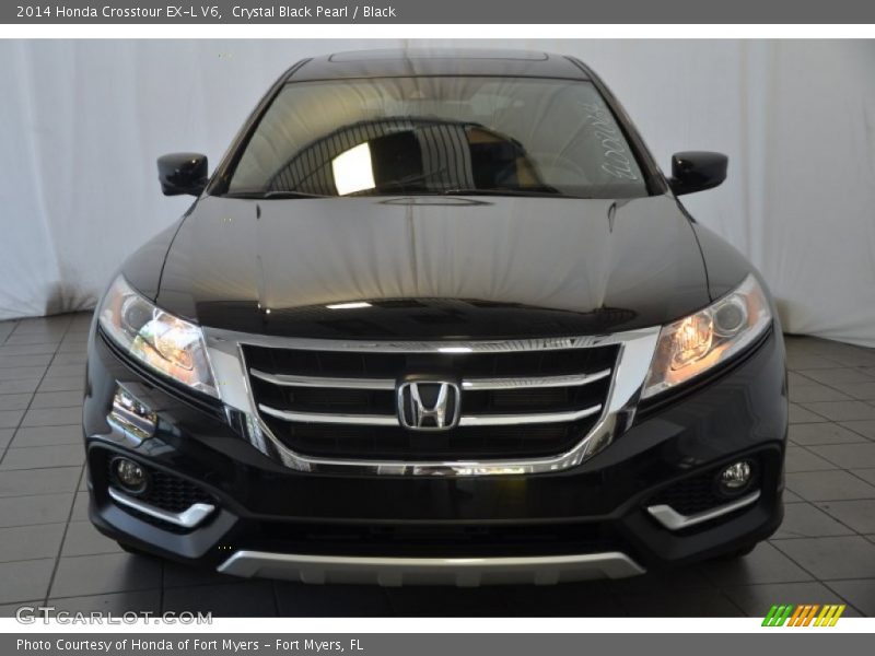 Crystal Black Pearl / Black 2014 Honda Crosstour EX-L V6