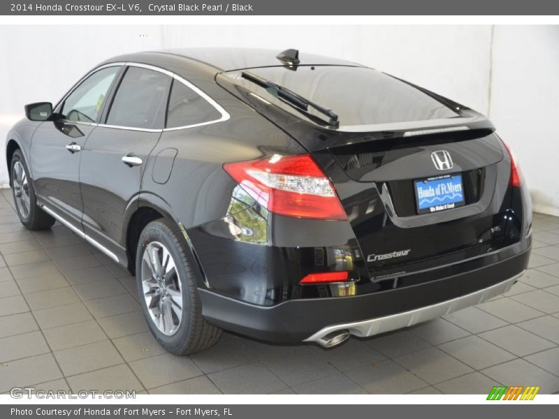 Crystal Black Pearl / Black 2014 Honda Crosstour EX-L V6
