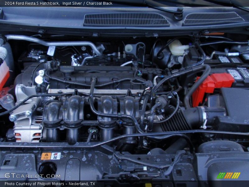  2014 Fiesta S Hatchback Engine - 1.6 Liter DOHC 16-Valve Ti-VCT 4 Cylinder