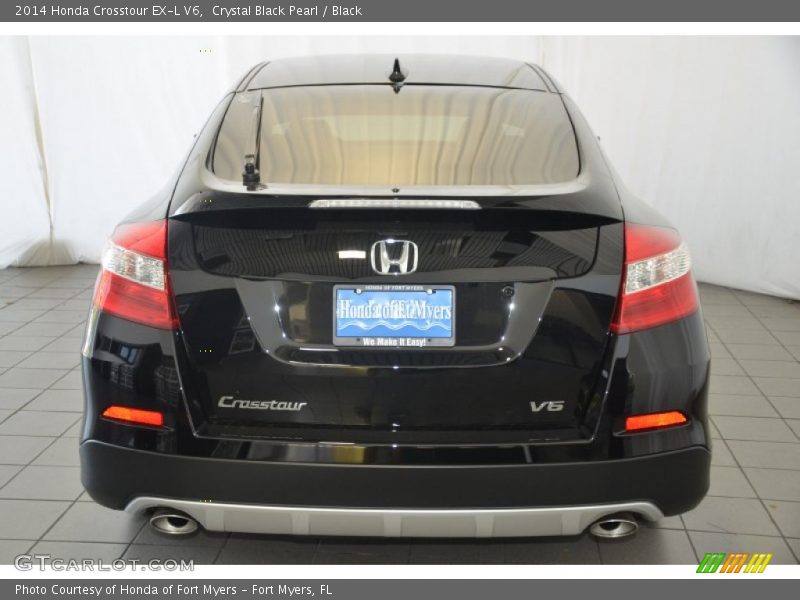 Crystal Black Pearl / Black 2014 Honda Crosstour EX-L V6