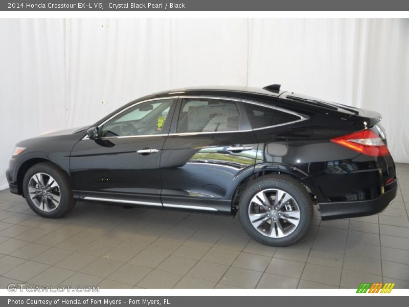 Crystal Black Pearl / Black 2014 Honda Crosstour EX-L V6