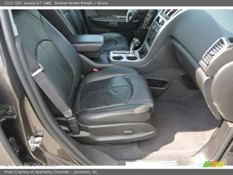 Medium Brown Metallic / Ebony 2012 GMC Acadia SLT AWD