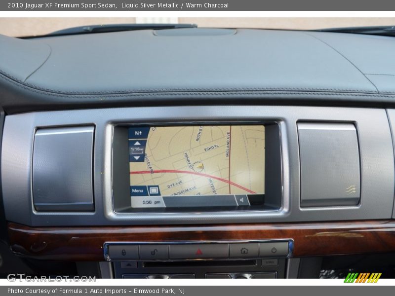 Liquid Silver Metallic / Warm Charcoal 2010 Jaguar XF Premium Sport Sedan