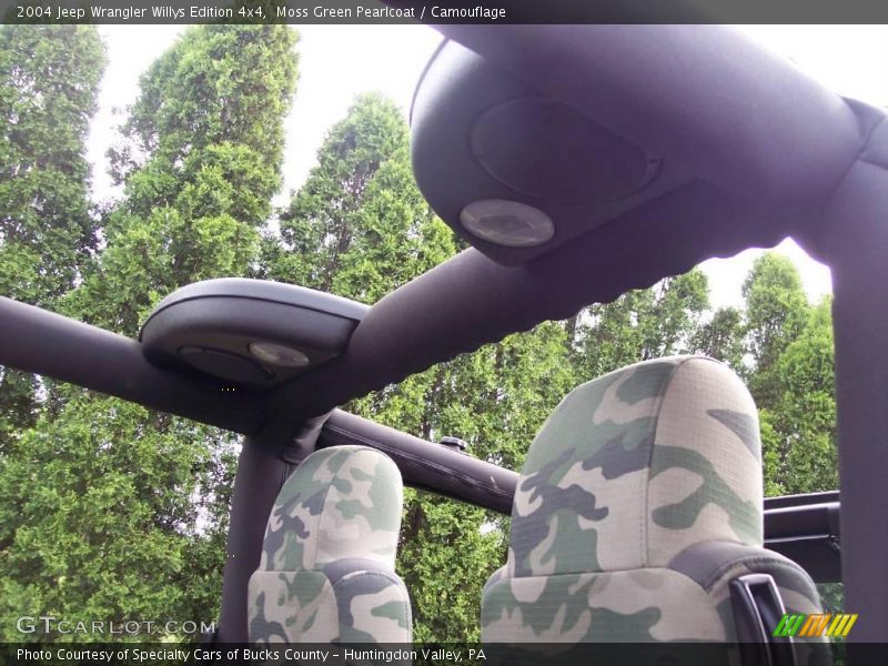 Moss Green Pearlcoat / Camouflage 2004 Jeep Wrangler Willys Edition 4x4