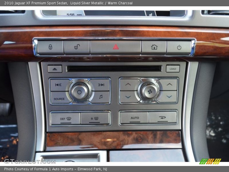 Liquid Silver Metallic / Warm Charcoal 2010 Jaguar XF Premium Sport Sedan