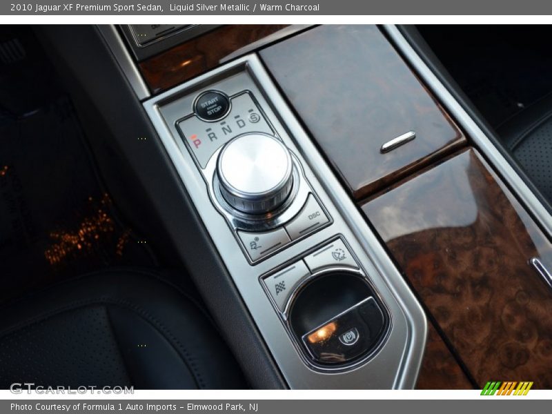 Liquid Silver Metallic / Warm Charcoal 2010 Jaguar XF Premium Sport Sedan