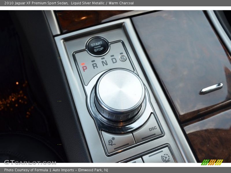 Liquid Silver Metallic / Warm Charcoal 2010 Jaguar XF Premium Sport Sedan