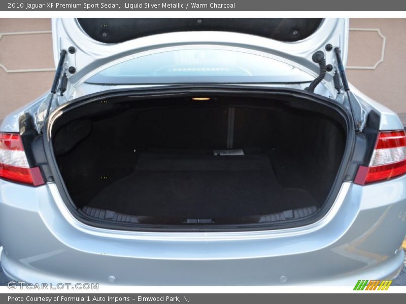 Liquid Silver Metallic / Warm Charcoal 2010 Jaguar XF Premium Sport Sedan
