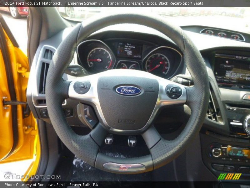  2014 Focus ST Hatchback Steering Wheel