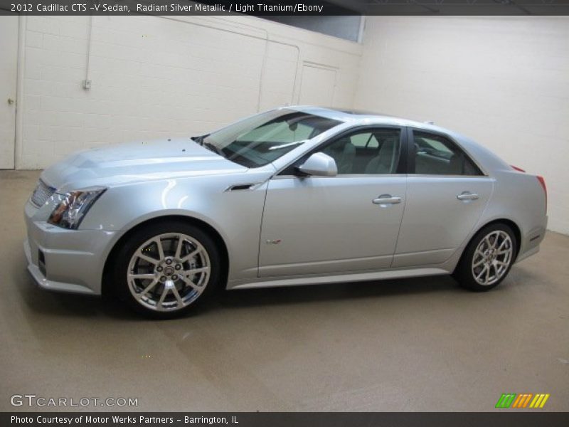  2012 CTS -V Sedan Radiant Silver Metallic