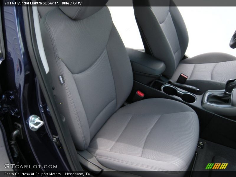 Blue / Gray 2014 Hyundai Elantra SE Sedan