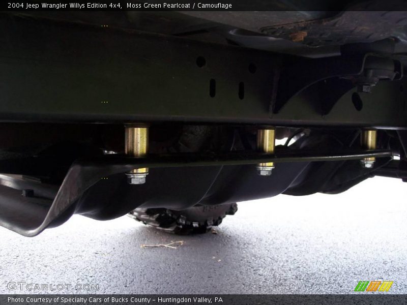 Moss Green Pearlcoat / Camouflage 2004 Jeep Wrangler Willys Edition 4x4