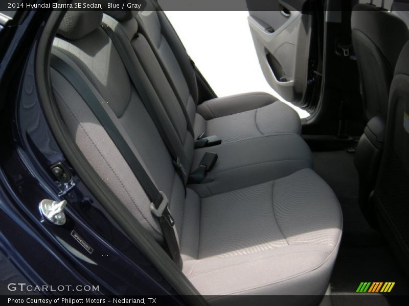 Blue / Gray 2014 Hyundai Elantra SE Sedan