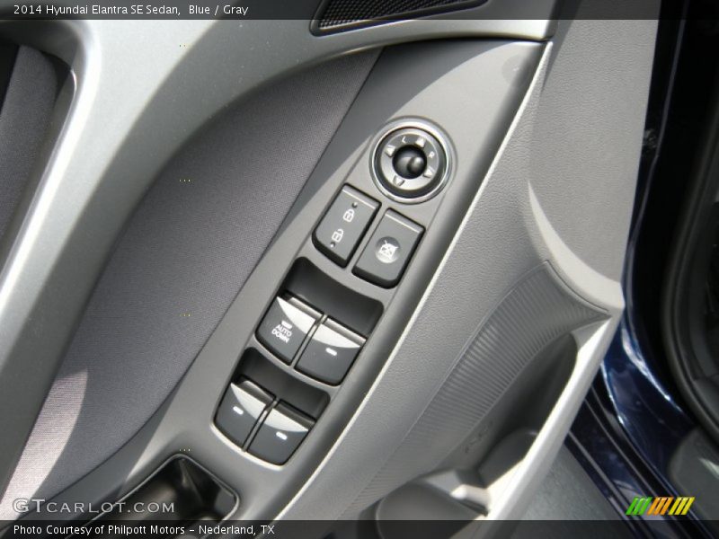 Blue / Gray 2014 Hyundai Elantra SE Sedan