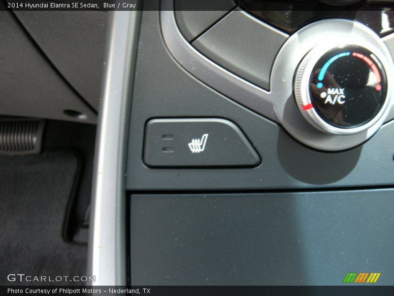 Blue / Gray 2014 Hyundai Elantra SE Sedan