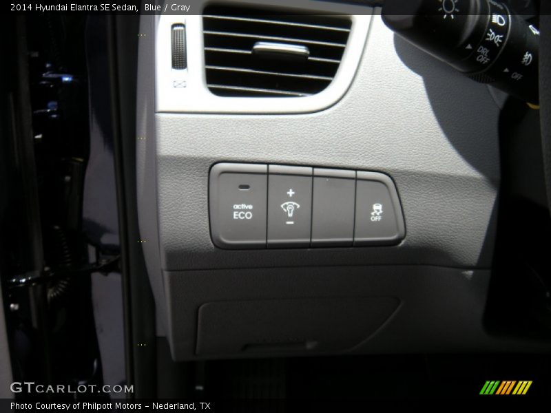 Blue / Gray 2014 Hyundai Elantra SE Sedan