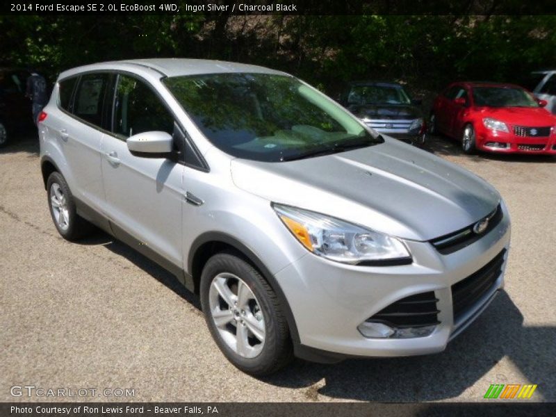 Ingot Silver / Charcoal Black 2014 Ford Escape SE 2.0L EcoBoost 4WD
