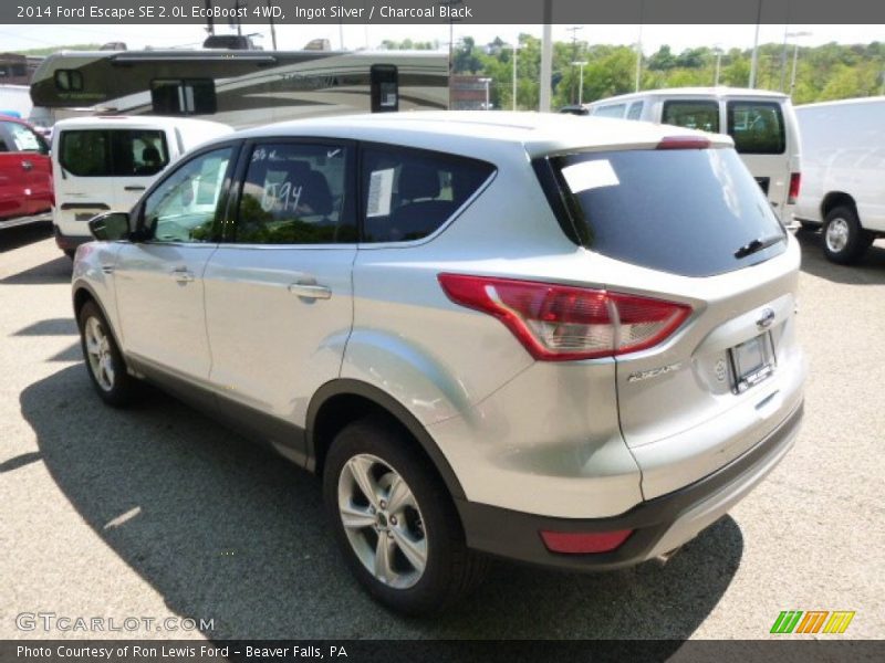 Ingot Silver / Charcoal Black 2014 Ford Escape SE 2.0L EcoBoost 4WD