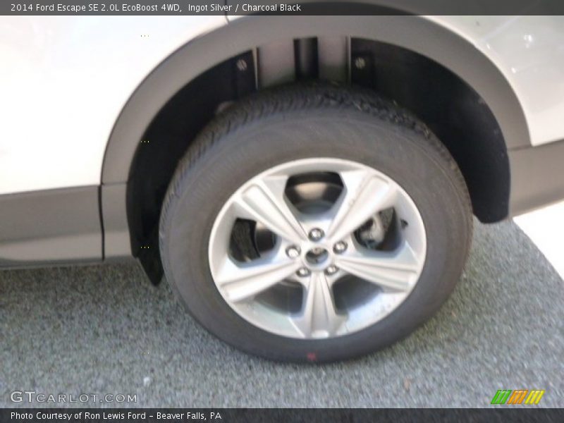 Ingot Silver / Charcoal Black 2014 Ford Escape SE 2.0L EcoBoost 4WD