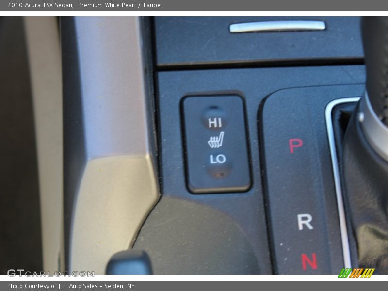 Premium White Pearl / Taupe 2010 Acura TSX Sedan