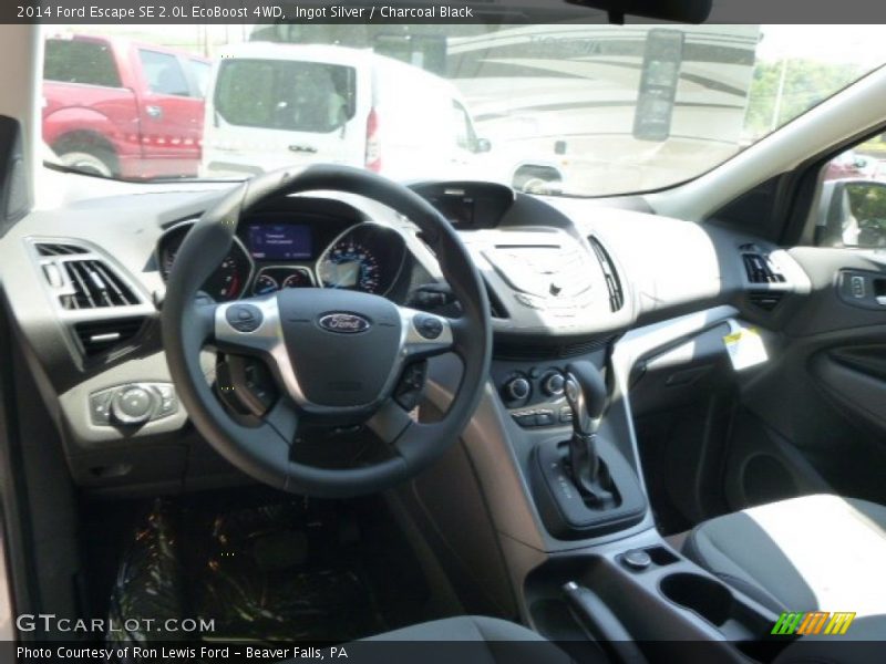 Ingot Silver / Charcoal Black 2014 Ford Escape SE 2.0L EcoBoost 4WD