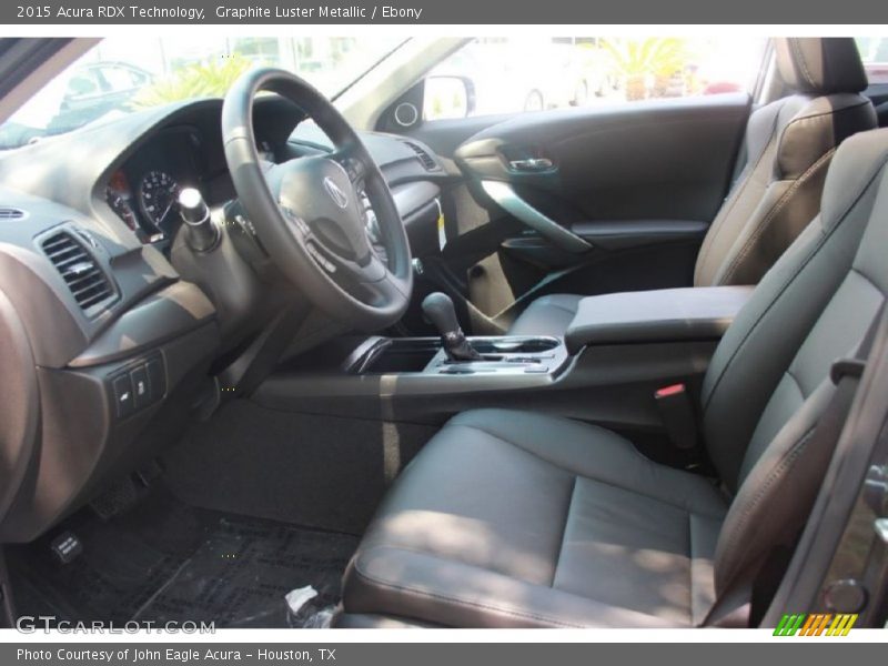 Graphite Luster Metallic / Ebony 2015 Acura RDX Technology