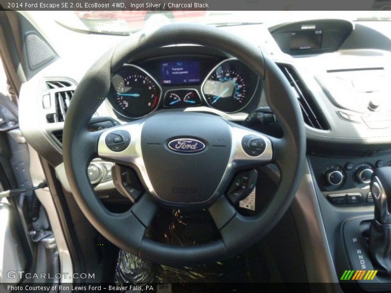 Ingot Silver / Charcoal Black 2014 Ford Escape SE 2.0L EcoBoost 4WD