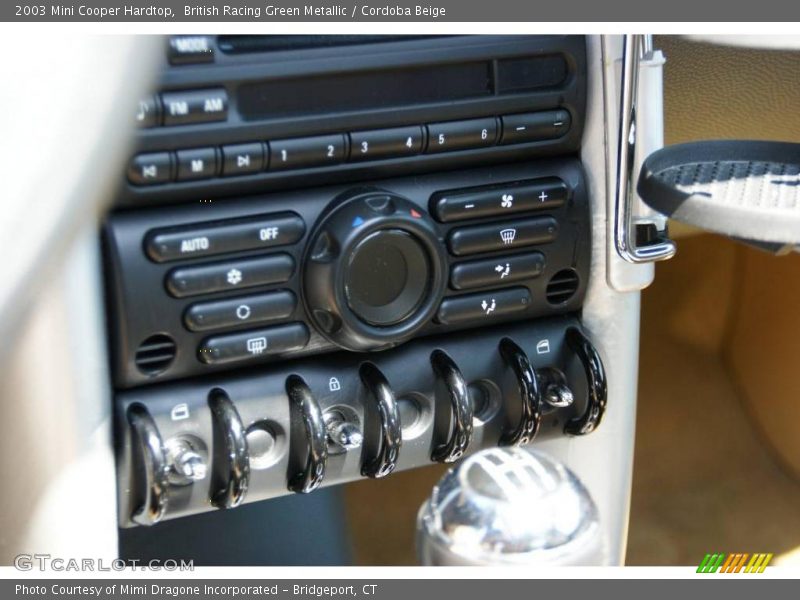 British Racing Green Metallic / Cordoba Beige 2003 Mini Cooper Hardtop