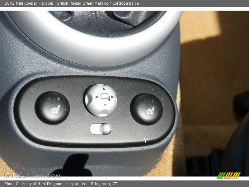 British Racing Green Metallic / Cordoba Beige 2003 Mini Cooper Hardtop
