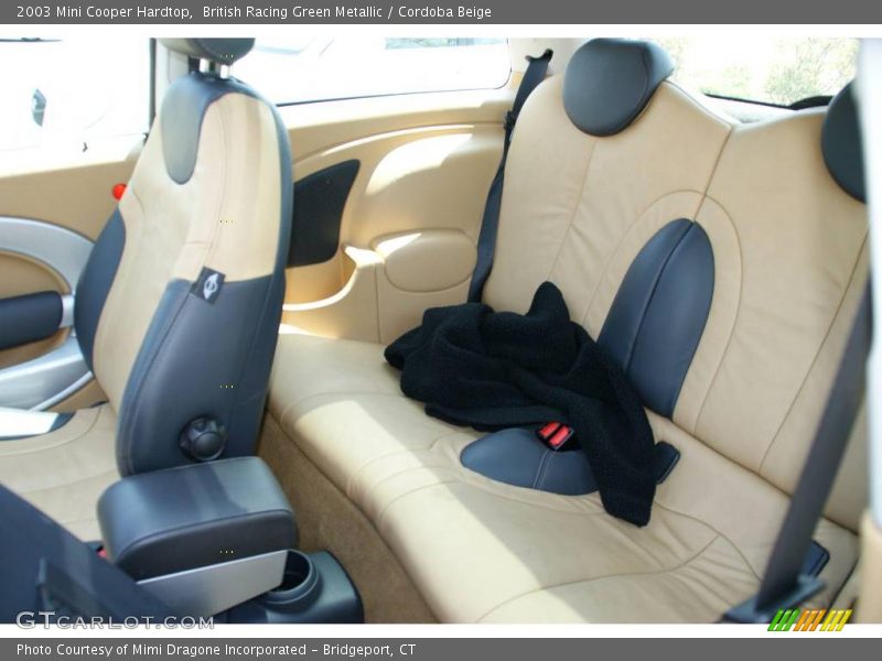 British Racing Green Metallic / Cordoba Beige 2003 Mini Cooper Hardtop